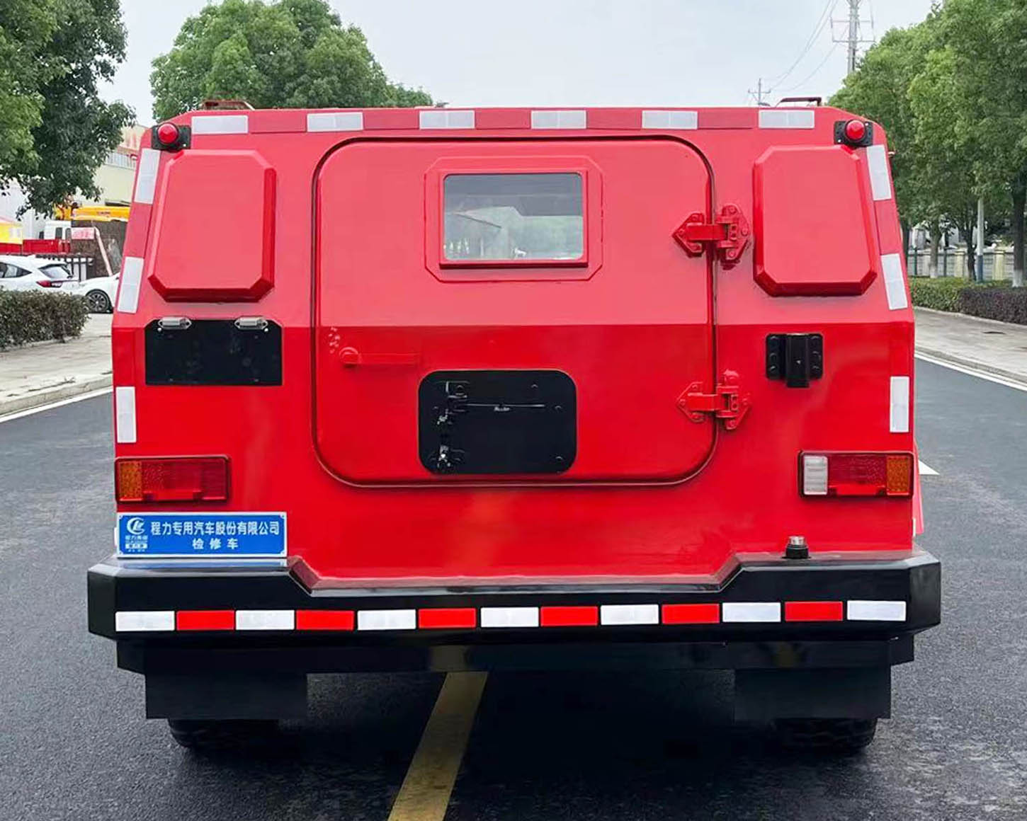 程力威牌CLW5040XJXEQ6型檢修車(chē)